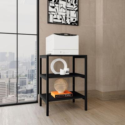 Estante Multiuso Slim Organizador Monta Fácil Preto Barato