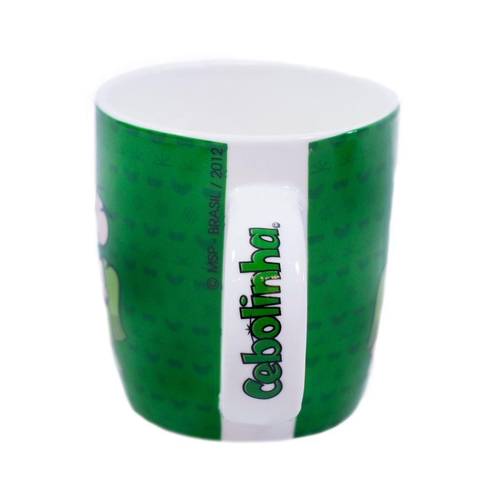 Caneca De Porcelana Na Lata Cebolinha 325ml Turma Da Mônica - 2