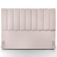 Kit Cabeceira Cama Box Casal King 195cm Com Calçadeira Baú Dália W01 Linho Cru - Lyam - 9