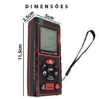 Trena Laser Digital Alta Precisao Portatil Multiuso - 3