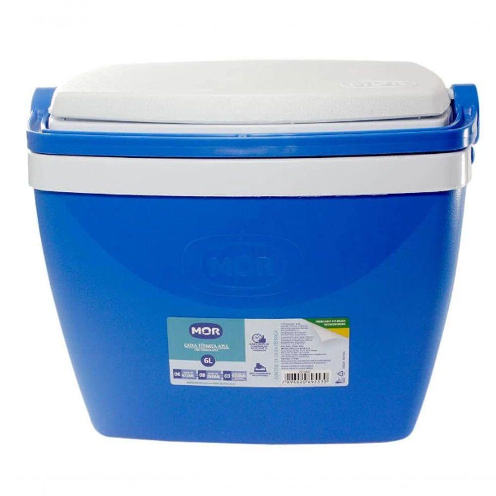 Caixa Térmica 6 Litros Azul - Mor - 4