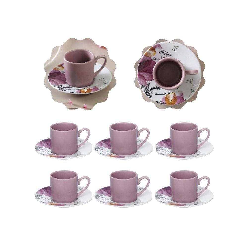 Xicara De Cafe Spring 80ml 6pcs Hauskraft - 1