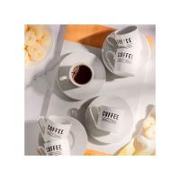 Xicara De Cafe Manhattan Branco 80ml 6pcs - 2
