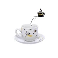Xicara De Cafe Honey Abelhas 90ml 6pcs Hauskraft - 2