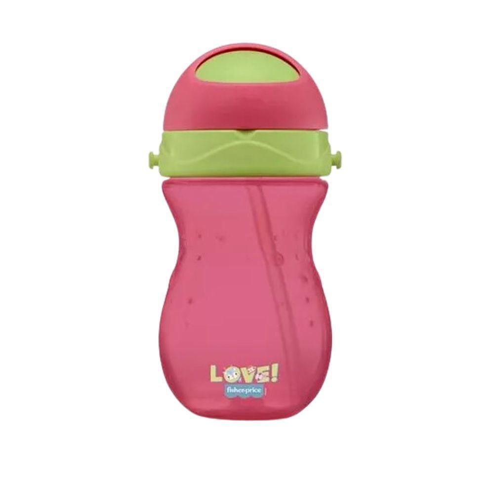 Copo Rosa C-canudo Playful Ballet 360ml - 2