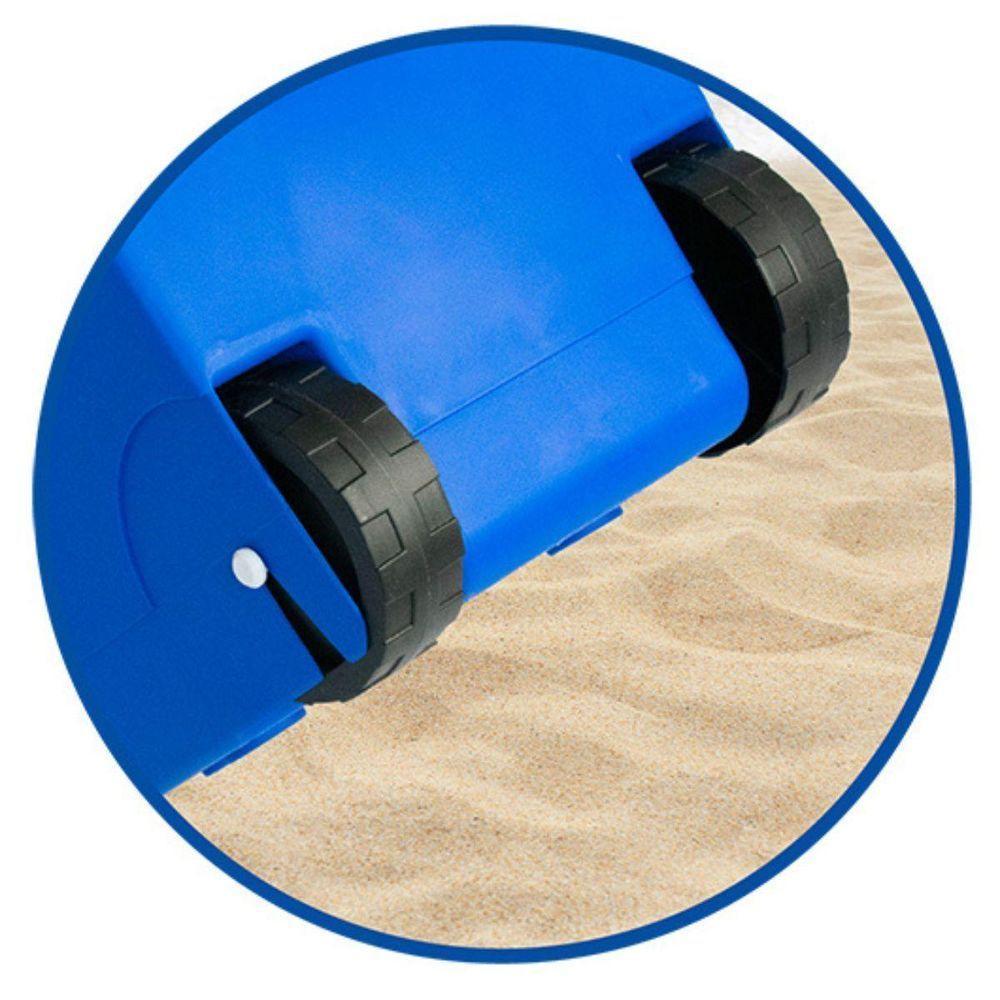 Caixa Térmica De Praia Bebidas 32l 5 Em 1 Azul Arqplast - 7