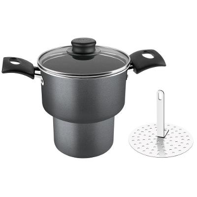 Cuscuzeira Em Alumínio Antiaderente Tramontina 14cm 1,9l