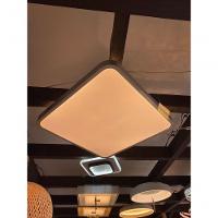 Dinamica Plafon Dcx02320 49cm 120w 3000k-6000k Prata Quad