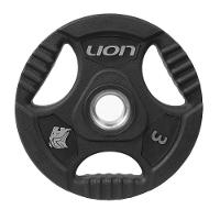 Anilha Lion Para Barra E Halteres 3 Kg Profisisonal Standart - 1