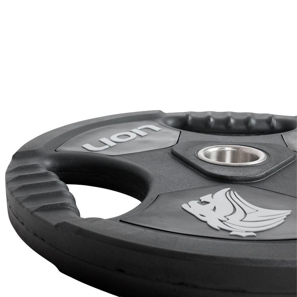 Anilha 3 Kg Musculação Em Aço E Borracha Vulcanizada Lion - 2