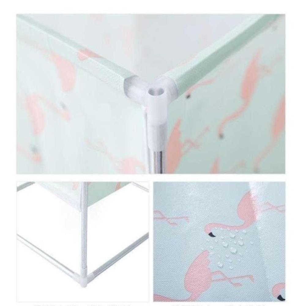 Cesto De Roupa Suja Inox Desmontável E Portátil – Organizador Para Lavanderia, Quarto E Brinquedos! - 4