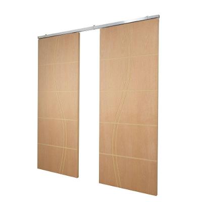 Porta Dupla De Correr P- Verniz Frisada Fs Duplo - 210x120