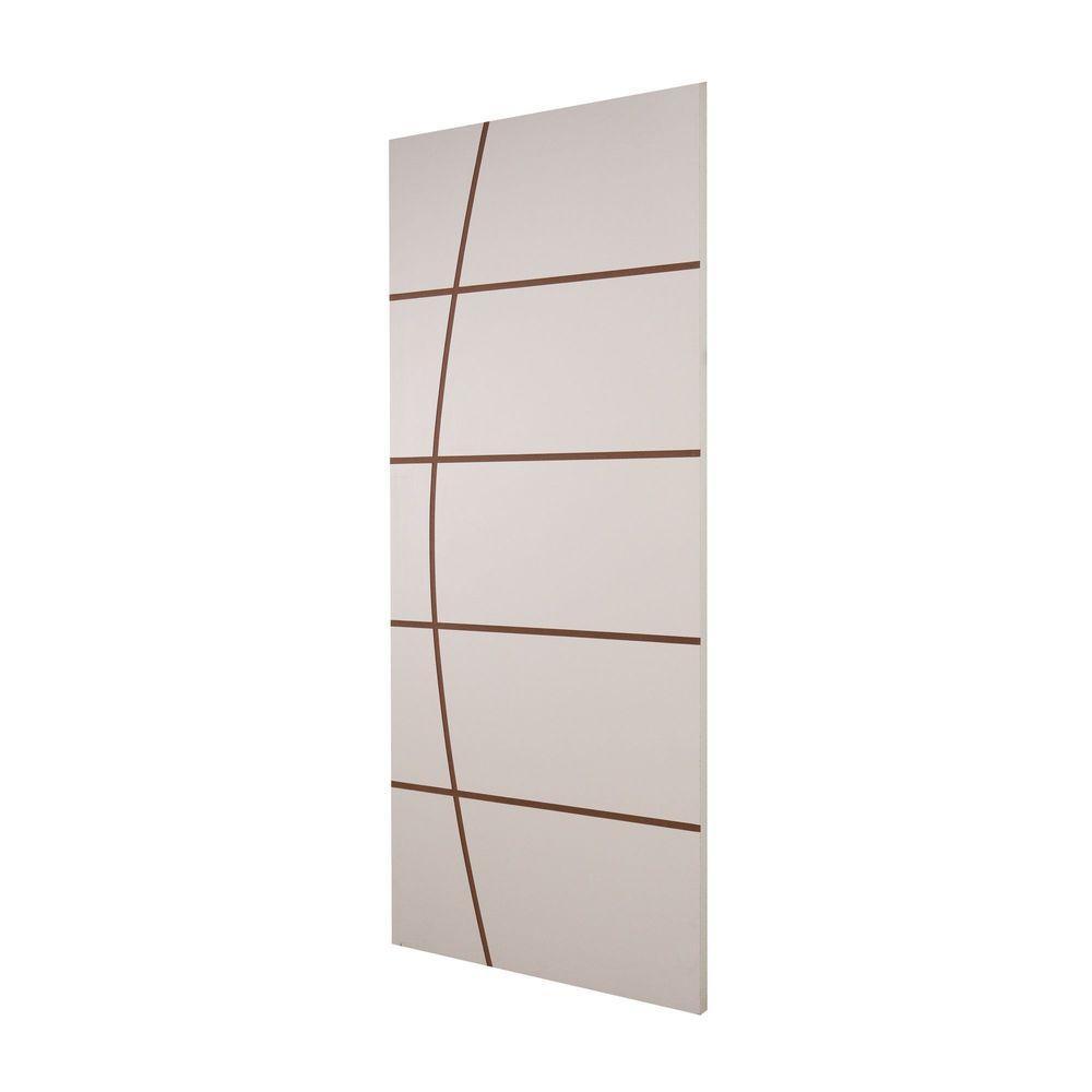 Folha De Porta Prime Frisada F01 - 210x70 - 1