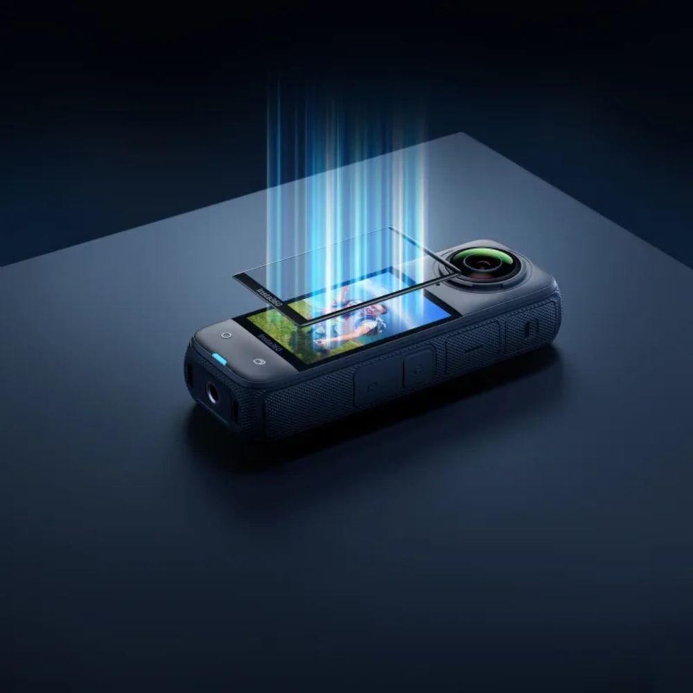 Película De Vidro Original Para Lcd De Câmera Insta360 X4 - 5