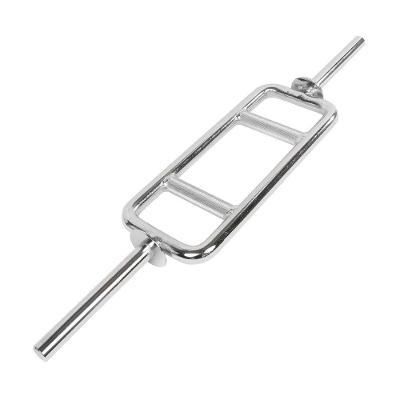 Barra H Para Anilhas Lion Romana 90cm Cromada Ergonômica