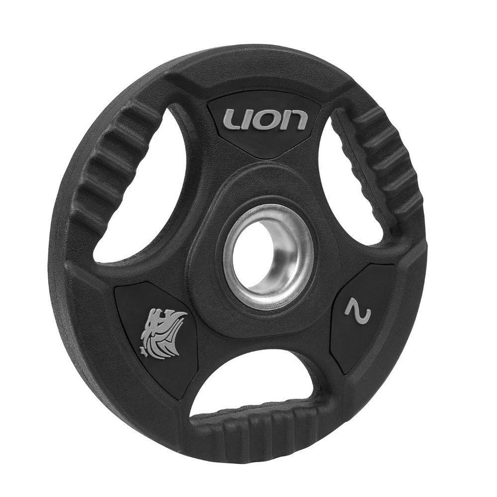 Anilha Lion Para Barra E Halteres 2 Kg Profisisonal Standart - 2