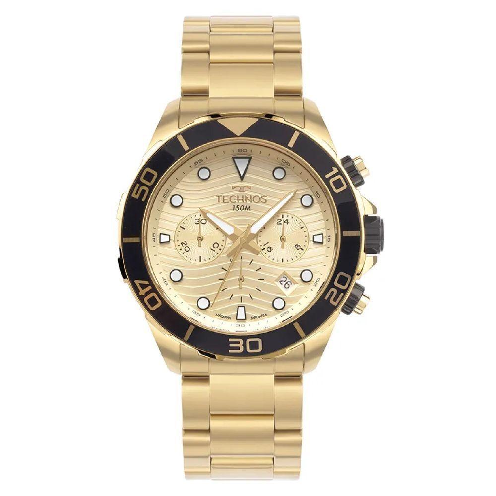 Relógio Technos Acqua Js25bbv/1d Dourado Edição Especial Torben Grael - 1