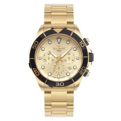 Relógio Technos Acqua Js25bbv/1d Dourado Edição Especial Torben Grael
