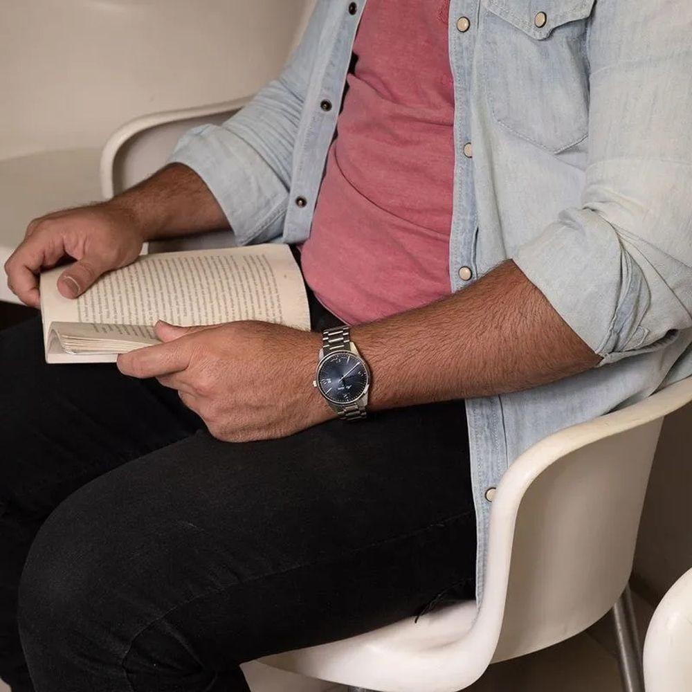 Relógio Mondaine Automático 32851g0mvna2 Prata - Edição Especial 70 Anos - 5