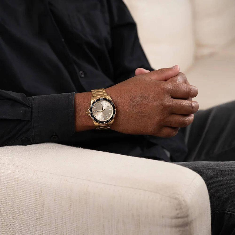 Relógio Seculus Diver Automático 44237gpsvda3 Dourado - 2