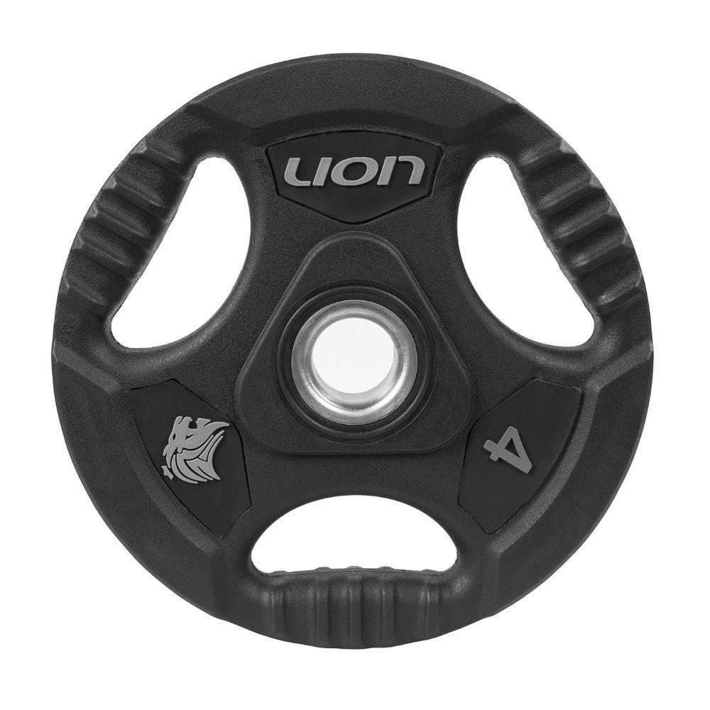 Anilha Lion Para Barra E Halteres 4 Kg Profisisonal Standart - 1