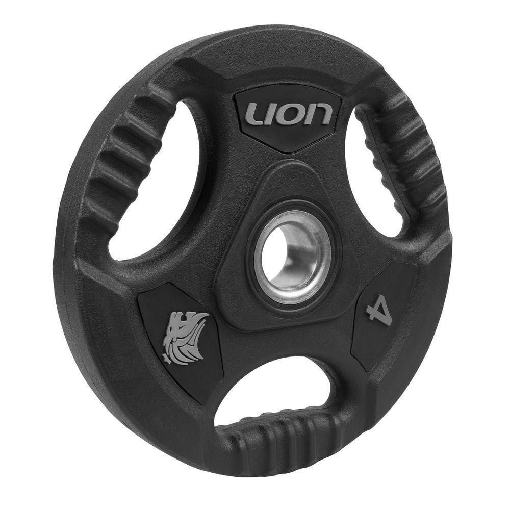 Anilha Lion Para Barra E Halteres 4 Kg Profisisonal Standart - 2