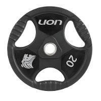 Anilha 20 Kg Musculação Em Aço E Borracha Vulcanizada Lion - 1