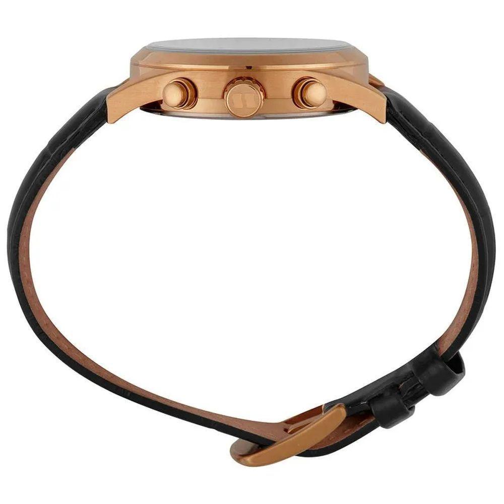 Relógio Seculus Cronógrafo 77308gpsvrc3 Vidro Abaulado Couro Rosé - 2