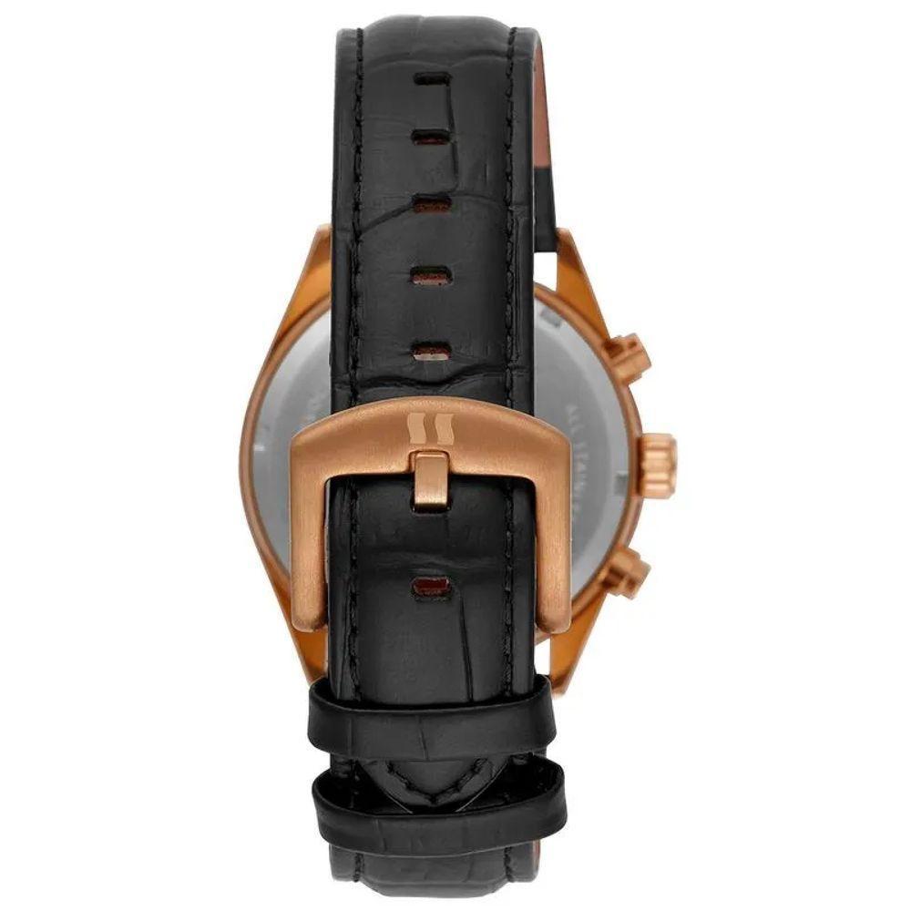 Relógio Seculus Cronógrafo 77308gpsvrc3 Vidro Abaulado Couro Rosé - 3