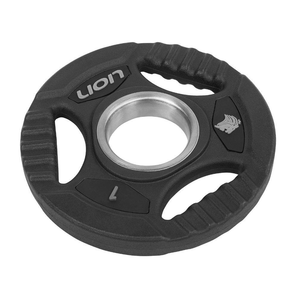 Anilha 1 Kg Musculação Em Aço E Borracha Vulcanizada Lion - 1