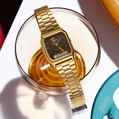 Relógio Casio Vintage Aq-230ga-5amqydf Dourado