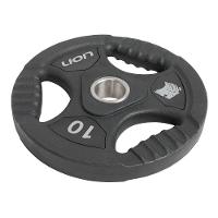 Anilha 10 Kg Musculação Em Aço E Borracha Vulcanizada Lion - 2