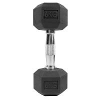 Par De Halteres Lion Performance Sextavado 6kg Aço Cromado - 2