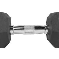 Par De Halteres Lion Performance Sextavado 8kg Aço Cromado - 5