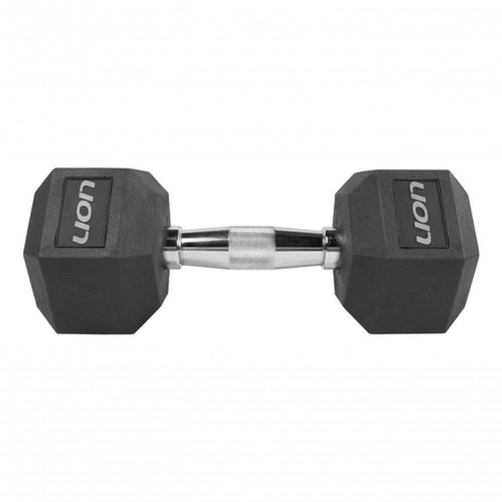 Par De Halteres Lion Performance Sextavado 7kg Aço Cromado - 3