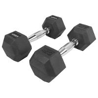 Par De Halteres Lion Performance Sextavado 4kg Aço Cromado - 1