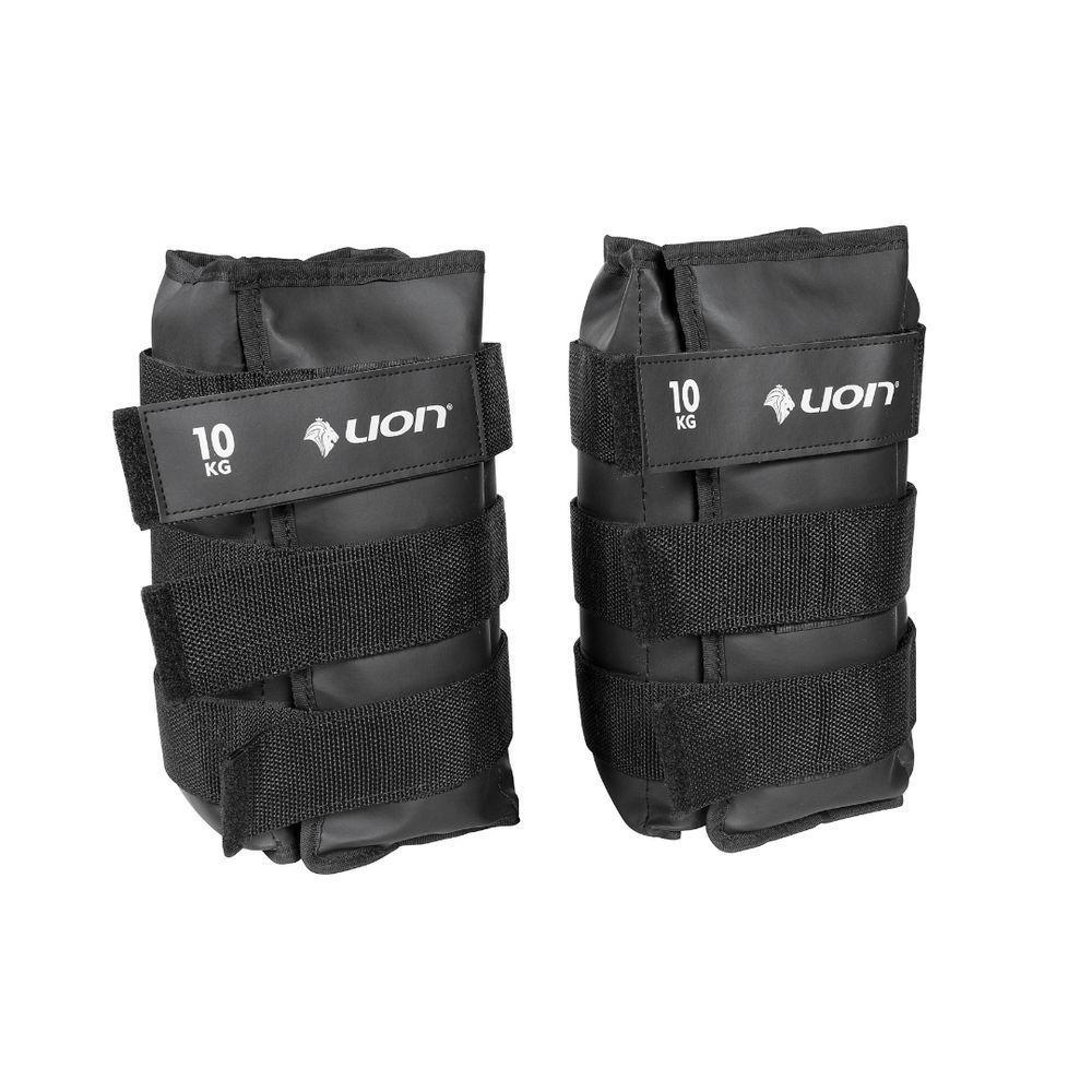 Par Tornozeleira Caneleira De Peso 10 Kg Exercício Academia - 1