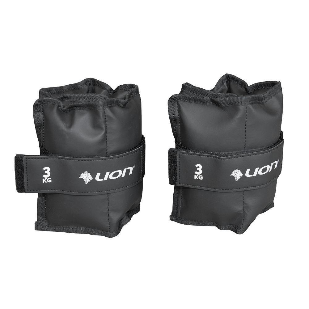 Par Tornozeleira Caneleira De Peso 3 Kg Exercício Academia - 1