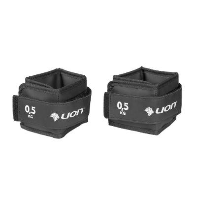 Par Tornozeleira Caneleira De Peso 0,5 Kg Exercício Academia