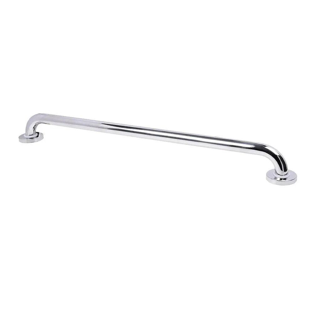 Alça Apoio 60cm Inox Barra Suporte Anti Queda Kit 5 Uni Idoso Criança Cadeirante Pcd Banheiro Escada Box Casa Corrimao - 5
