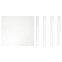 Mesa Plástica Quadrada Desmontável Mor - 5