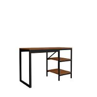 Home Office Slim Aço Mdp Para Estudo Trabalho Canela Rustico - 2