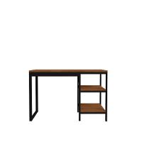 Home Office Slim Aço Mdp Para Estudo Trabalho Canela Rustico - 3