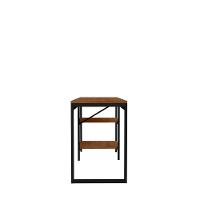 Home Office Slim Com Prateleiras Práticas Mdf Canela Rustico - 3