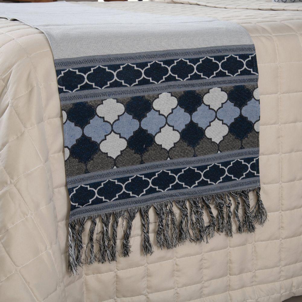 Kit Peseira Grécia 5 Peças Queen 60% Algodão / 40% Poliéster Tecido Jacquard - 4