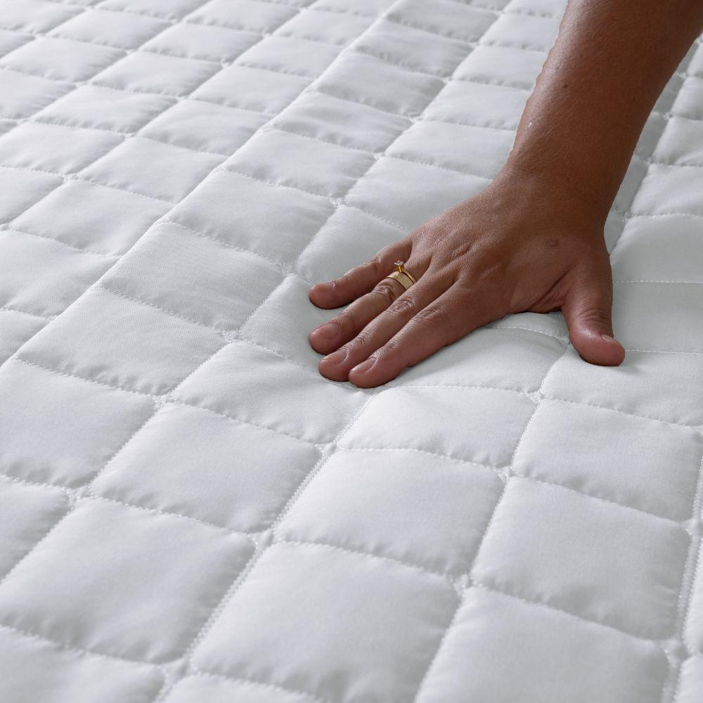 Kit Cobre Leito Matelado Dupla Face Soft 2 Peças Solteiro 100% Poliéster - Branco - 2