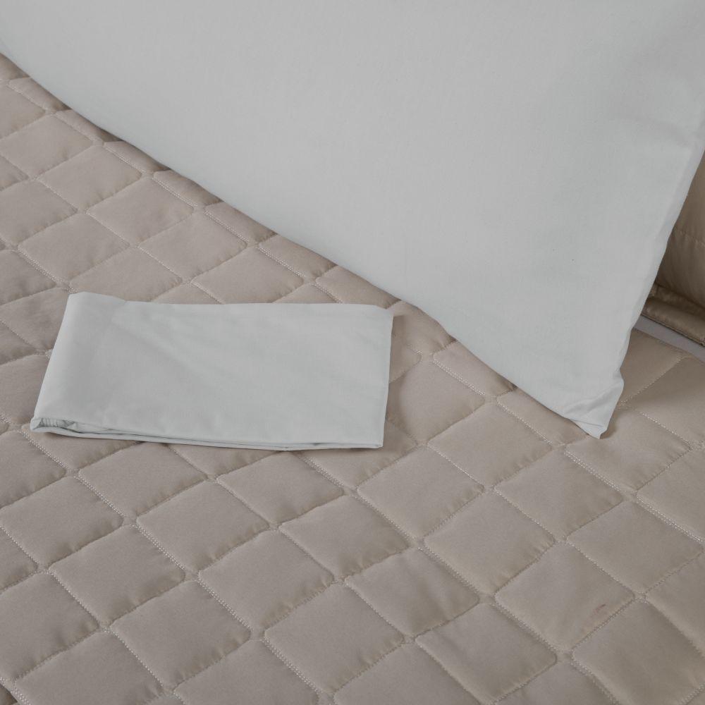 Capa Para Travesseiro Fofuxão 1 Peça 1,46m X 46cm 80% Algodão / 20% Poliéster Branco - 3