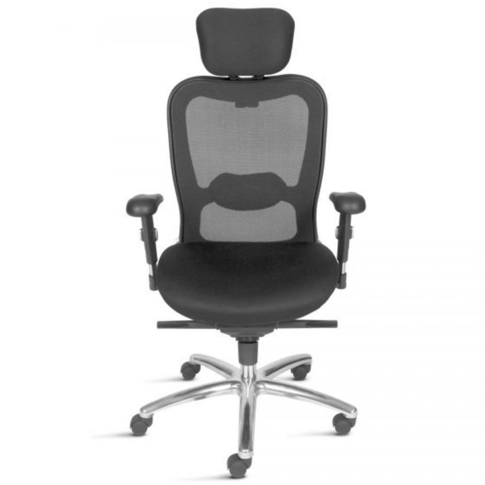 Cadeira Escritório Presidente Executiva New Ergon F02 Preto - 5