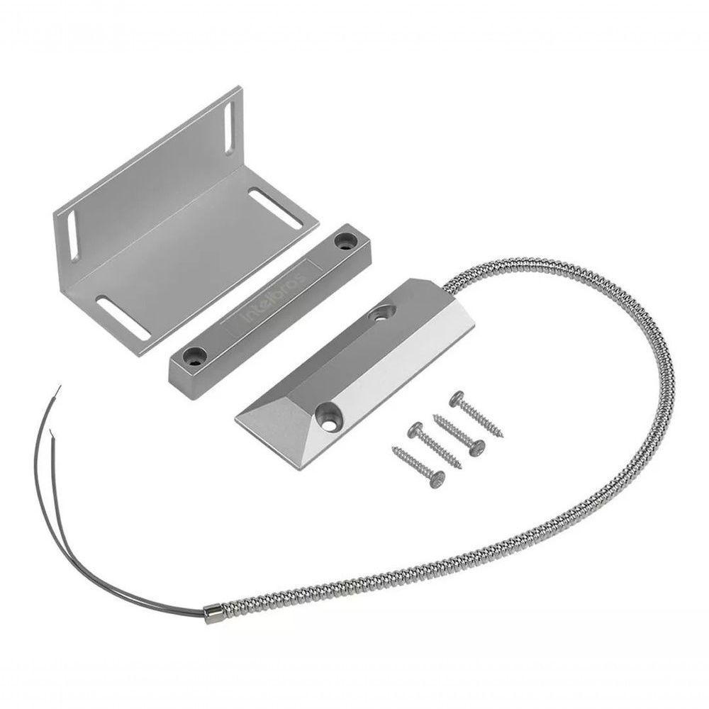 Sensor Magnetico Com Fio Para Portas Metalicas Prata - 2