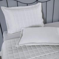 Porta Travesseiro Matelado Soft 1 Peça 70cm X 50cm 100% Poliéster - Branco - 3